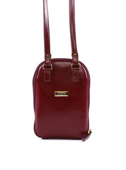 Bolsa Bag Transversal Coração Porta Celular - Vinho BSI-6396 - VI