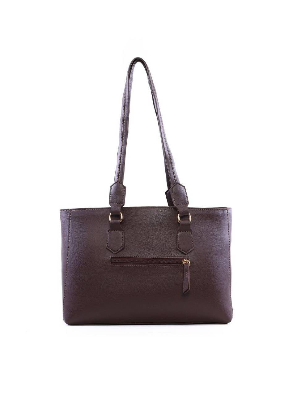 Bolsa Shopper Grande com Porta Moedas - Cacau BSI-6393 - CA