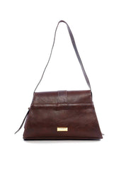 Bolsa Satchel com Maxi Fivela - Cacau BSI-6164 - CA