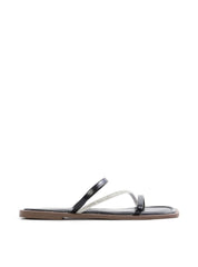 Rasteira Tiras Finas com Strass SDI-12255 - PR