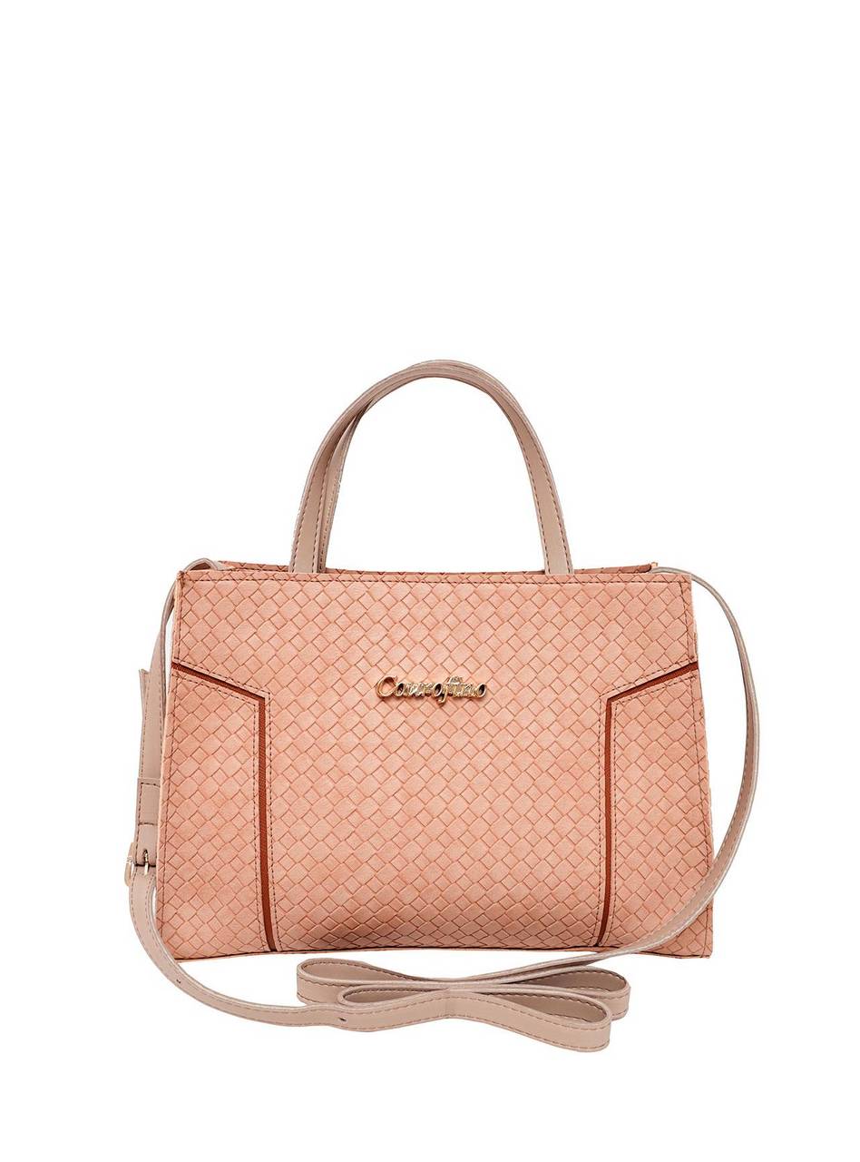 Bolsa Tote Média Transversal Nude BSI-5241 - NU