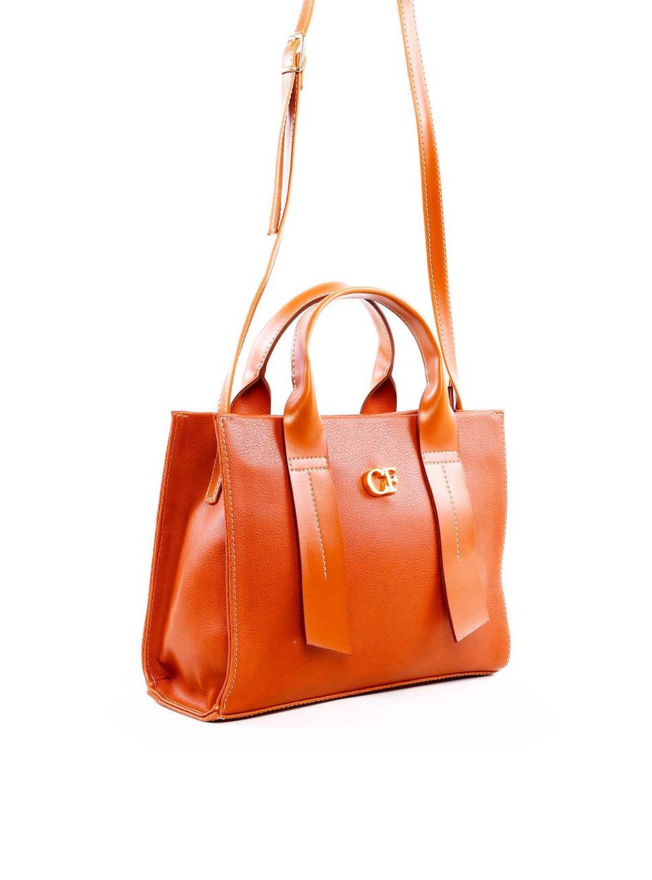 Bolsa Tote Quadrada Detalhe de Costuras - Castor BSI-6260 - CS