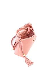 Bolsa Tote em Tressê com Barbicacho - Nude BSI-6204 - NU