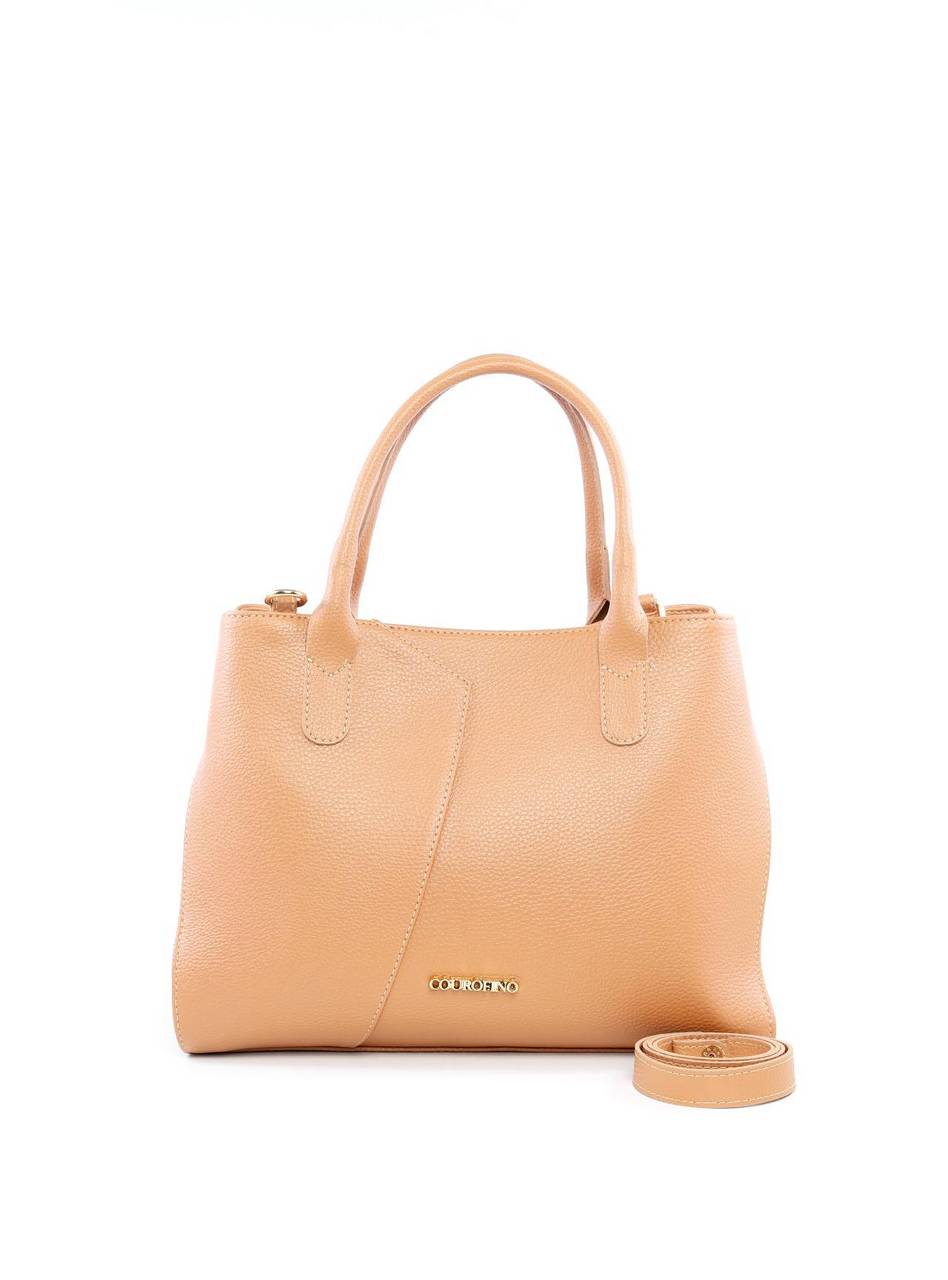 Bolsa Tote com Alça Dupla - Nude BSI-6173 - NU