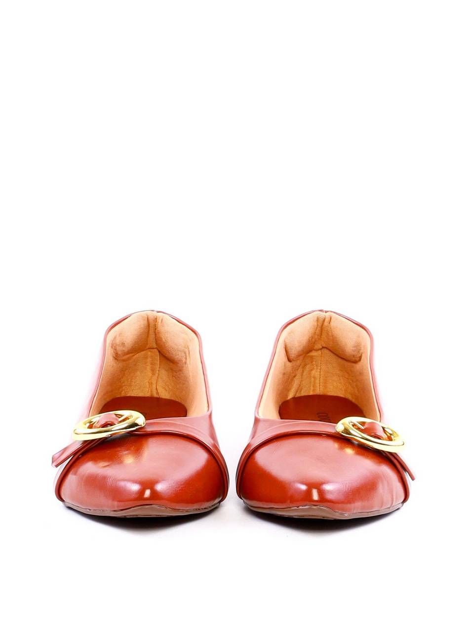 Sapatilha de Bico Fino com Fivela - Castor SDI-11928 - CS