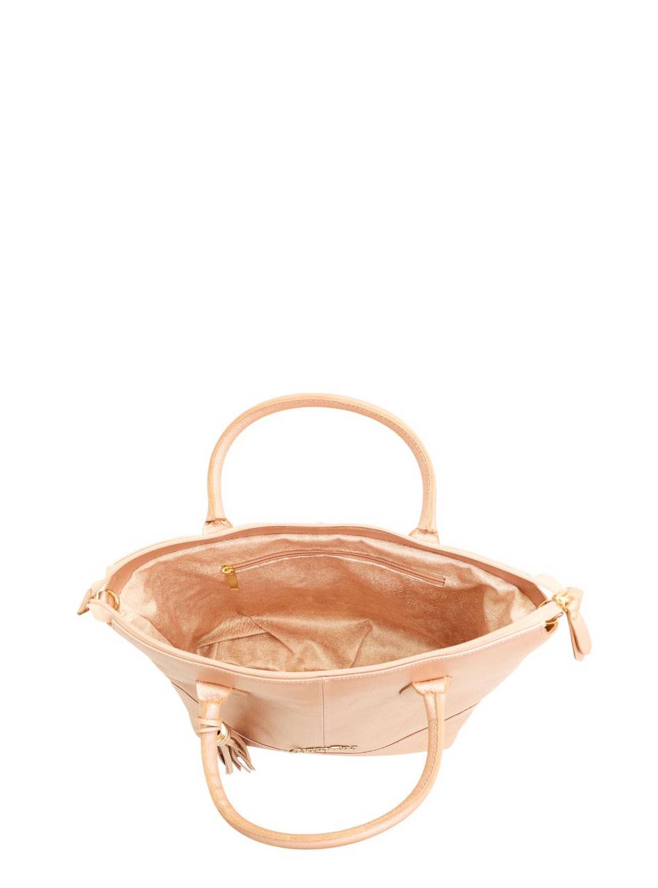 Bolsa Shopper Couro Grande Nude BSI-5709 - NU