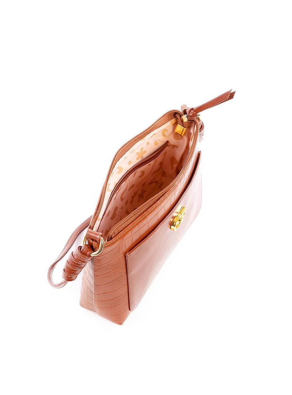 Bolsa Tote Pequena com Nó - Castor BSI-6446 - CS