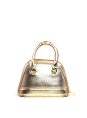 Bolsa Tote Pequena Arredondada - Ouro BSI-6239 - AU