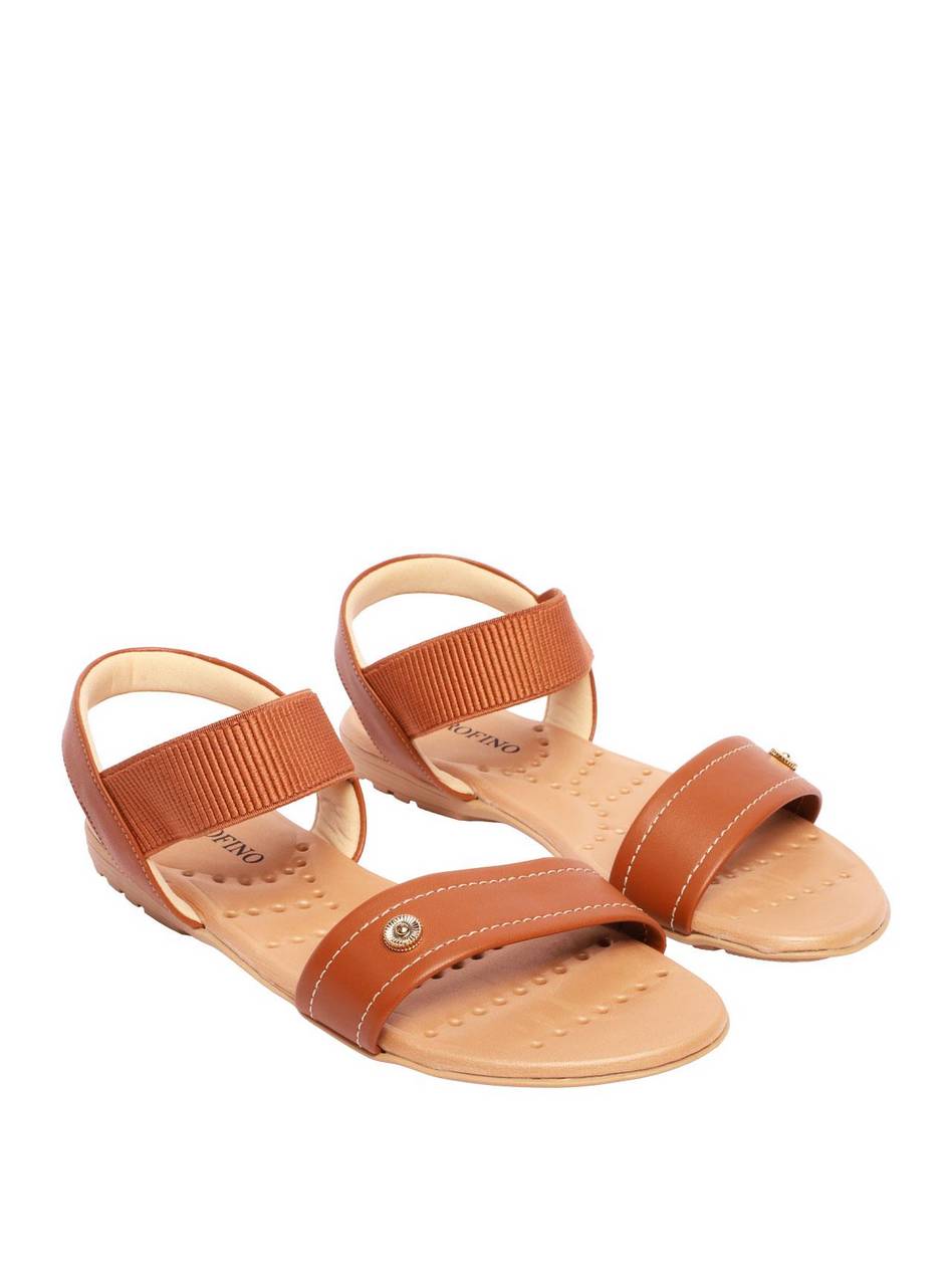 Sandália Confort com Tiras em Elástico - Castor SDI-11243 - CS