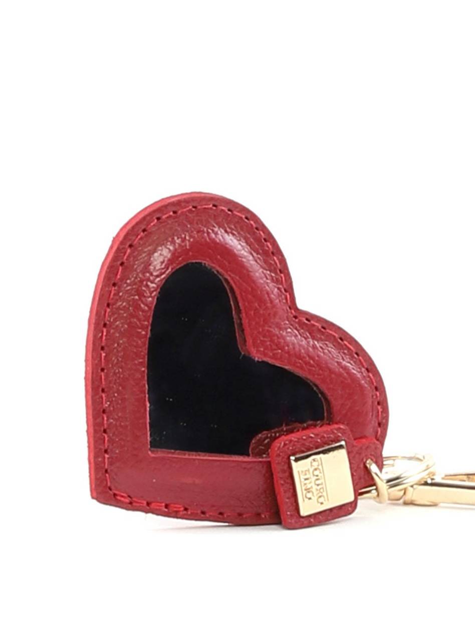 Chaveiro Feminino Coração com Espelho - Vermelho CVI-176 - VE