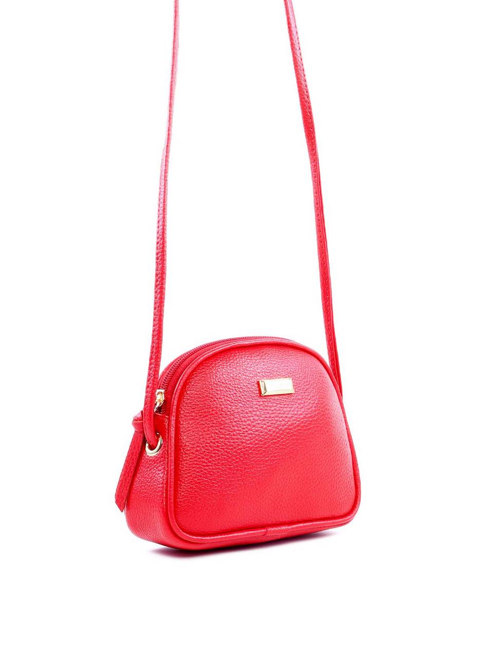 Bolsa Tote Transversal Arredondada - Vermelha BSI-6343 - VE