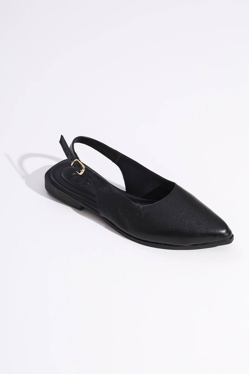 Sapatilha Slingback Lisa - Preta SDI-11809 - PR