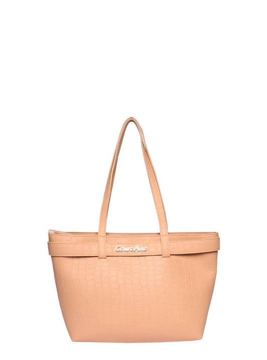 Bolsa Feminina Tote Tiracolo Nude BSI-5806 - NU