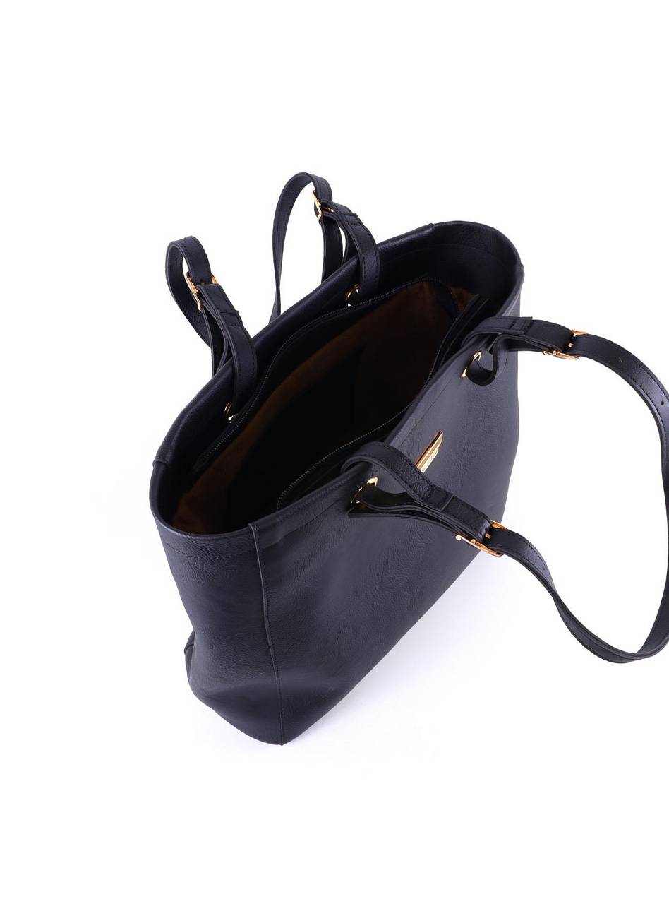 Bolsa Shopper com Fivelas na Alça - Preta BSI-6365 - PR