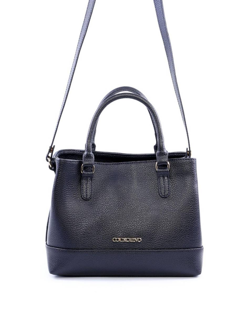 Bolsa Tote Alça Dupla com Divisória Necessaire - Preta BSI-6041 - PR