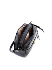 Bolsa Bag Transversal com Bolso Frontal - Preta BSI-6242 - PR