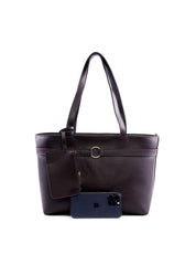 Bolsa Shopper com Bolso Removível - Cacau BSI-6426 - CA