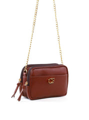 Bolsa Transversal Pequena - Cacau BSI-6404 - CA