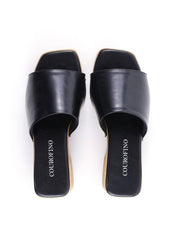 Tamanco Clog com Tachas Laterais - Preta SDI-12095 - PR