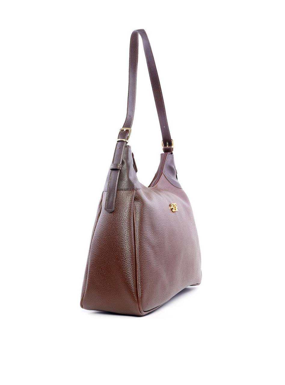 Bolsa Hobo com Fivelas e Recortes - Cacau BSI-6202 - CA