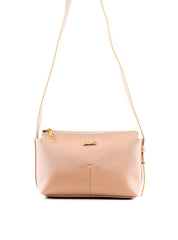 Bolsa Tote Transversal com Costura Frontal - Nude BSI-6451 - NU