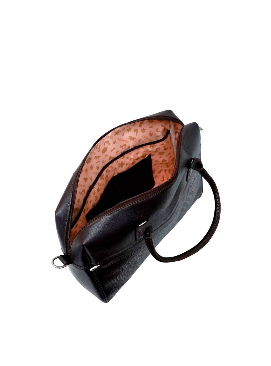 Pasta Masculina Grande Bolso Alça Couro Cacau PTI-387 - CA