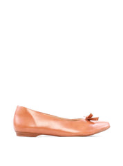 Sapatilha de Bico Fino com Laço - Nude BSI-11856 - NU