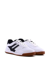 Tênis Casual com Cadarço Estampado - Preto SP-12107 - PR