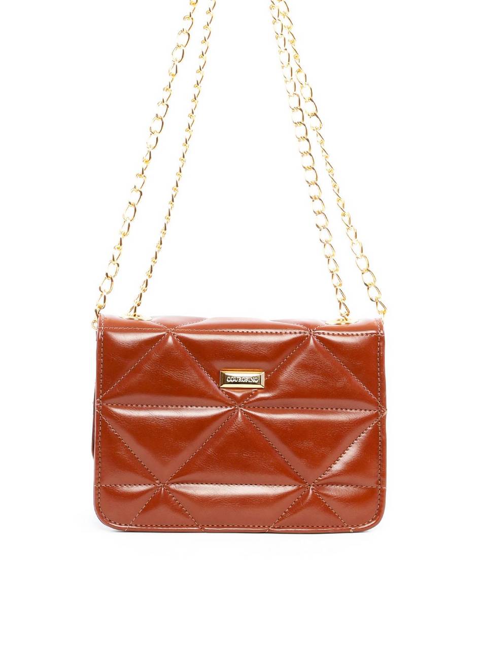 Bolsa Satchel Metalassê com Alça Transversal - Castor BSI-6286 - CS