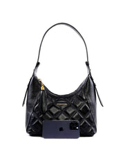 Bolsa Hobo Grande com Detalhe Matelassê e Barbicacho BSI-6486 - PR