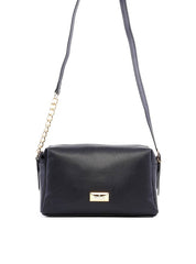 Bolsa Bag com Detalhe de Corrente - Preta BSI-6233 - PR