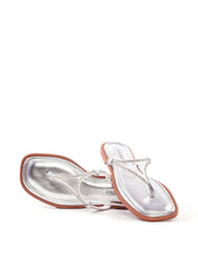 Rasteira Feminina com Tiras e Strass SDI-12242 - PT