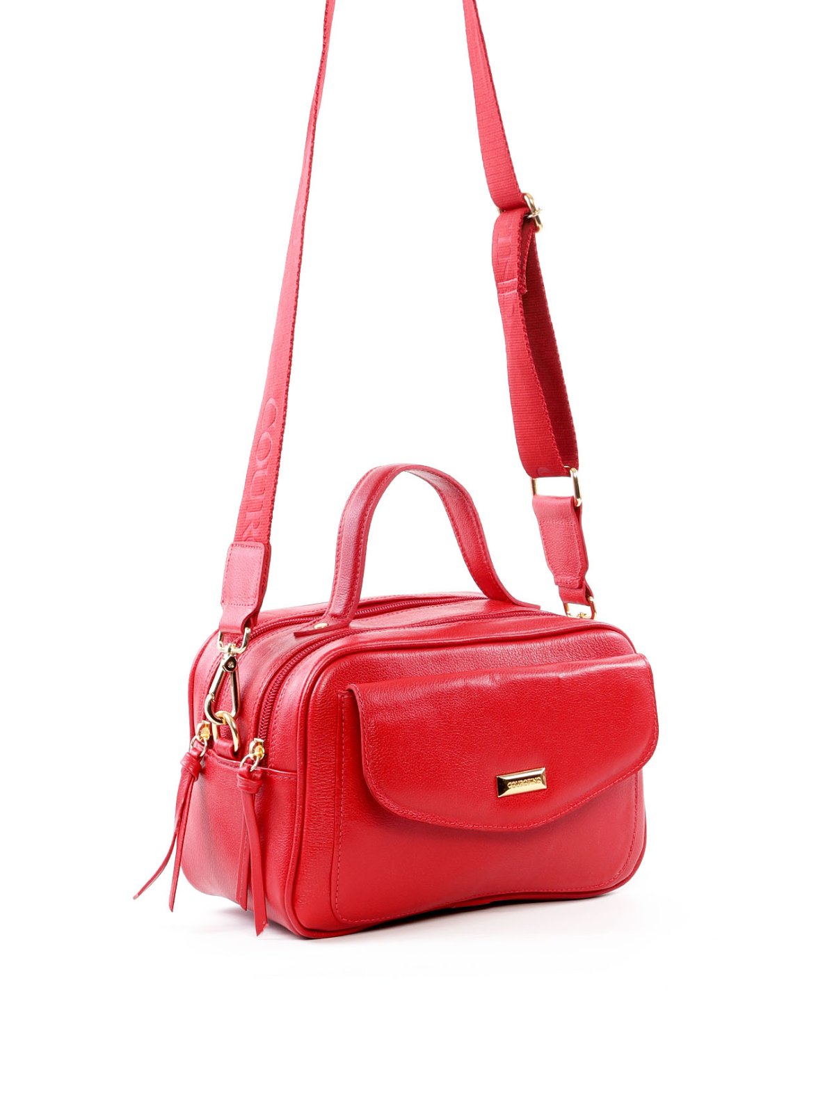 Bolsa Baú Transversal com Alça Dupla e Bolso Frontal BSI-6538 - VE