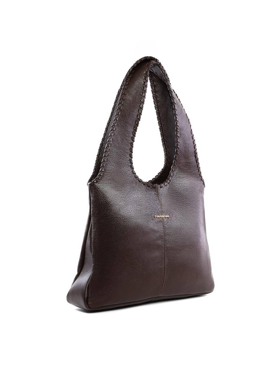 Bolsa Hobo Estilo Whipstitch - Cacau BSI-6406 - CA