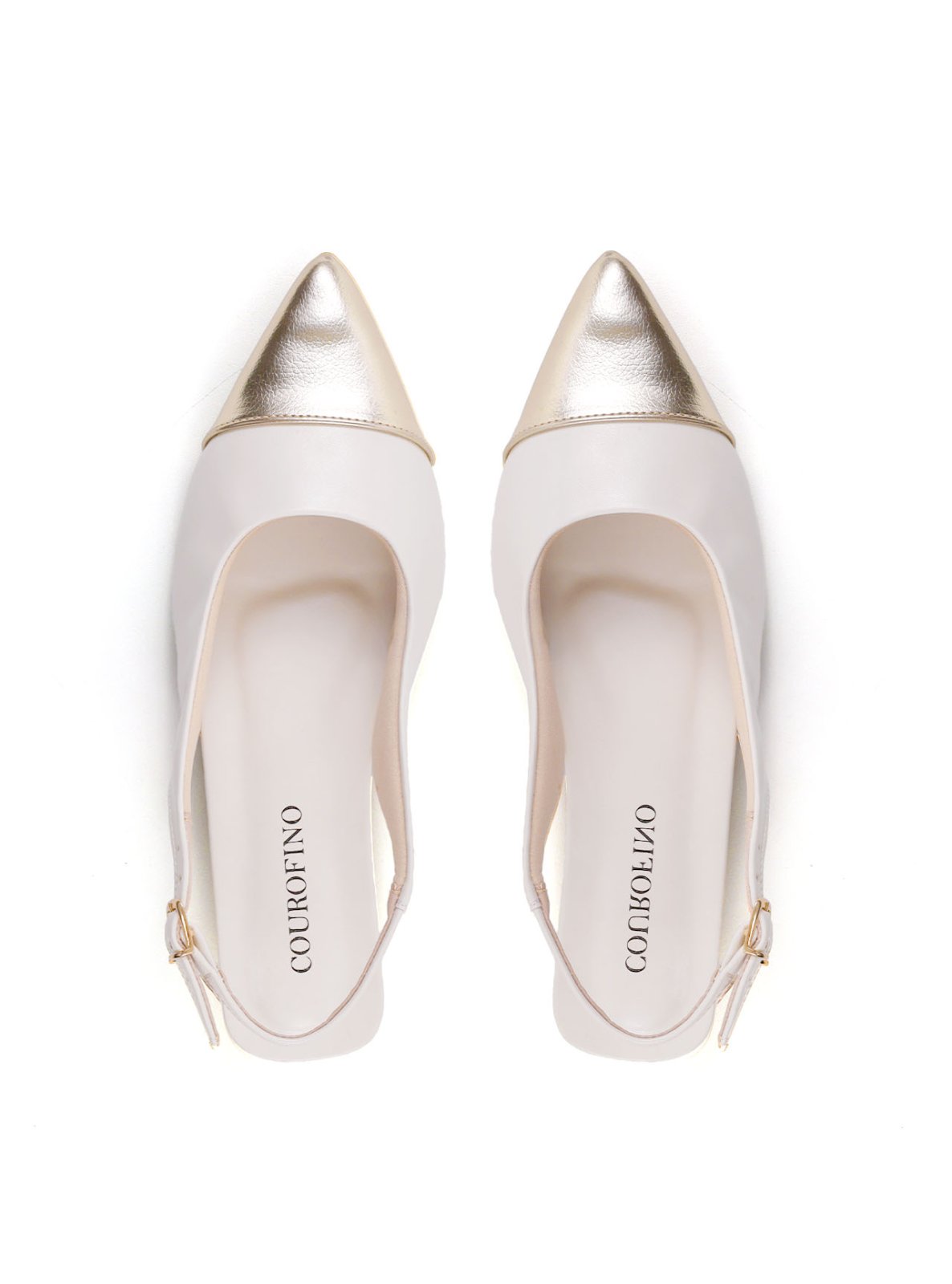 Sapatilha Slingback com Bico Alongado SDI-12232 - FE