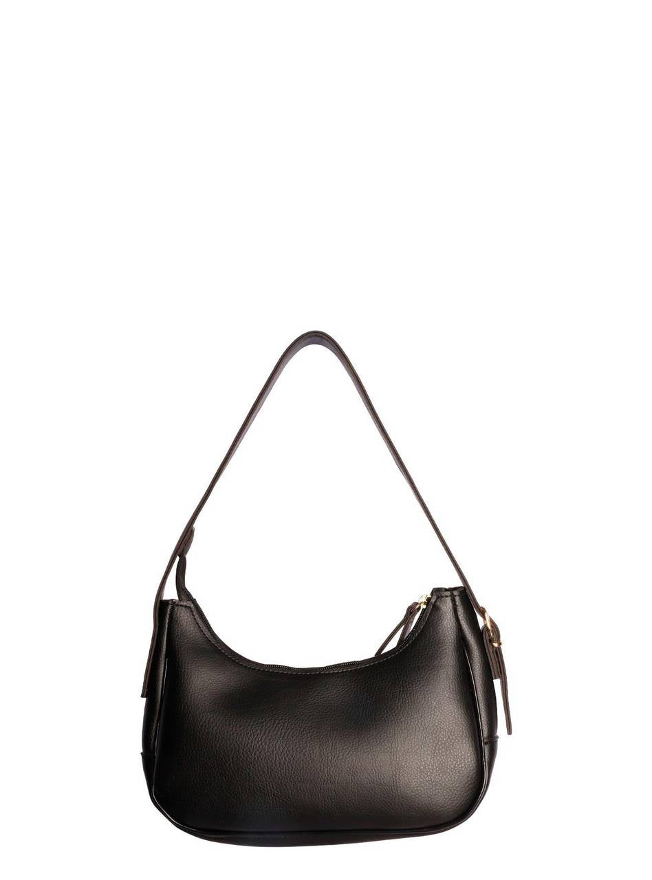 Bolsa Hobo Tiracolo Ombro Preta BSI-5770 - PR
