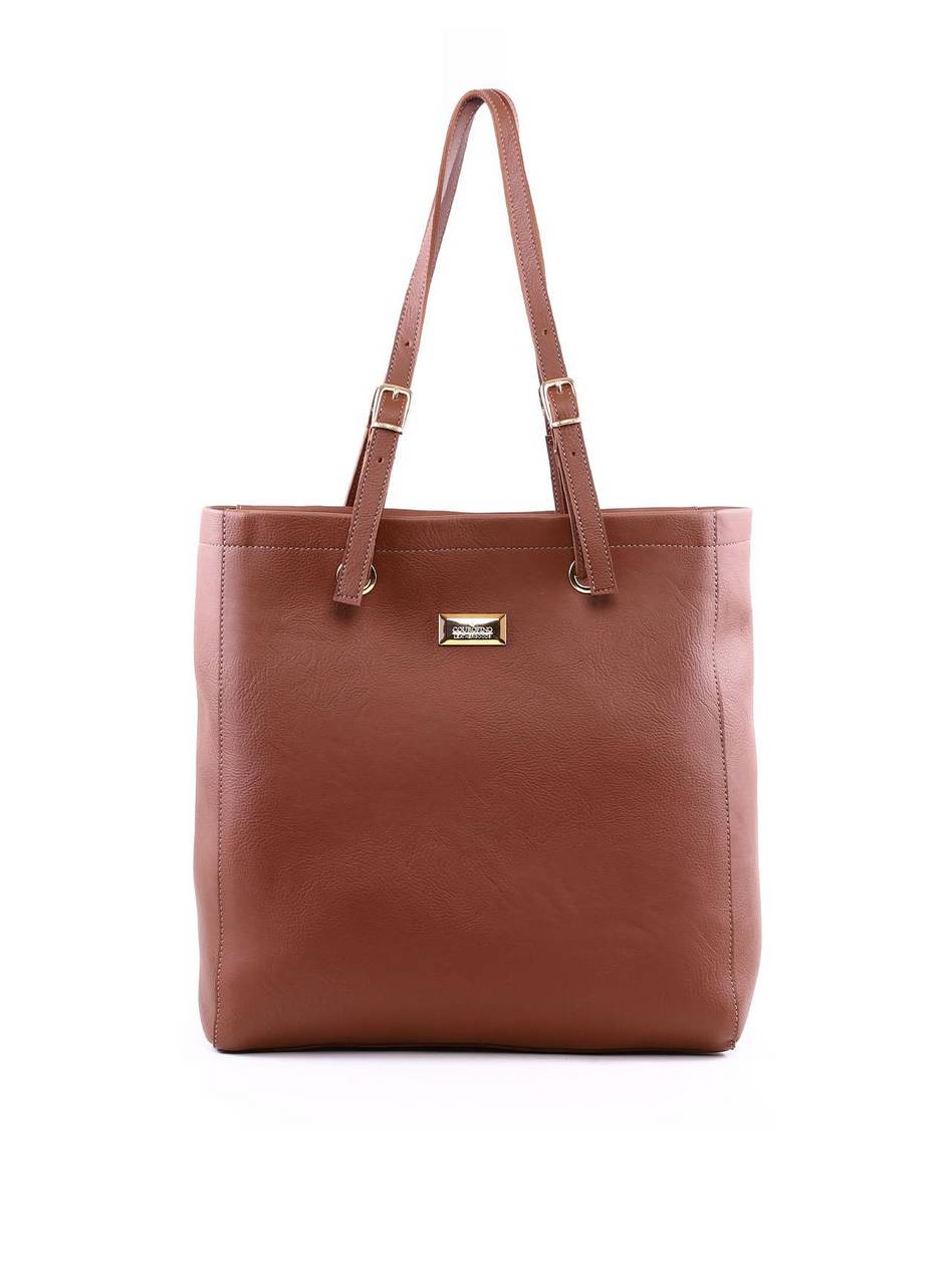 Bolsa Shopper com Fivelas na Alça - Cacau BSI-6365 - CA