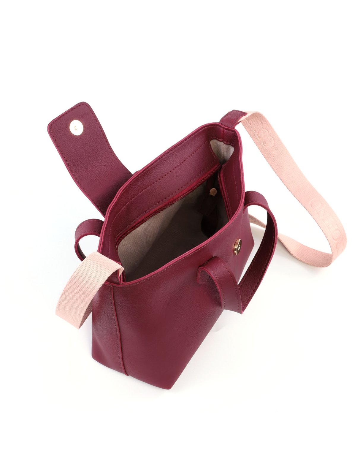 Bolsa Transversal com Lingueta e Fecho Imã BSI-6198 - VI