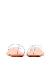 Rasteira de Tiras com Strass - Nude SDI-12075 - NU