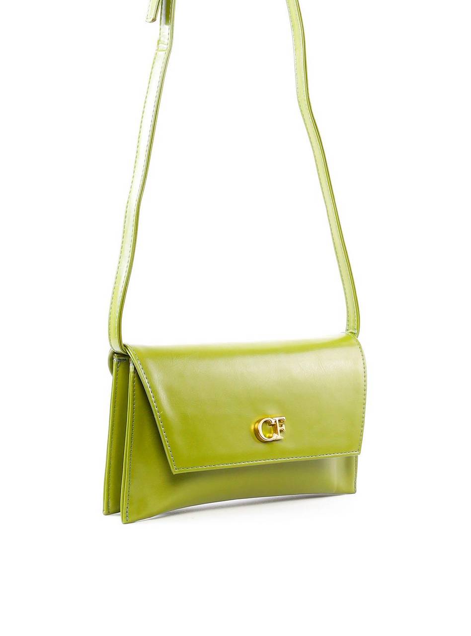 Bolsa Satchel Transversal Retangular - Verde BSI-6324 - VD