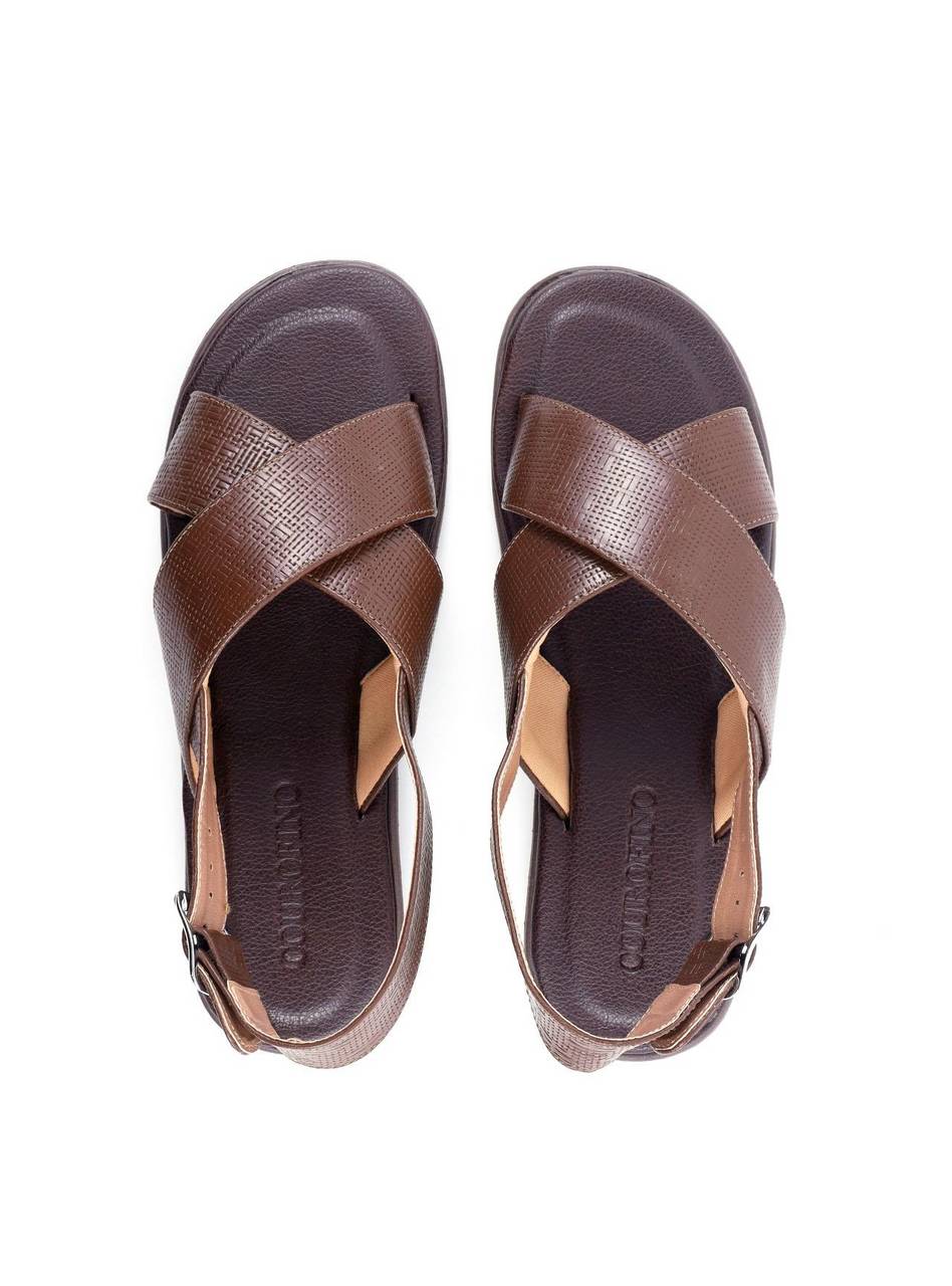 Sandália Masculina com Tiras Cruzadas - Cacau SDI-11824 - CA