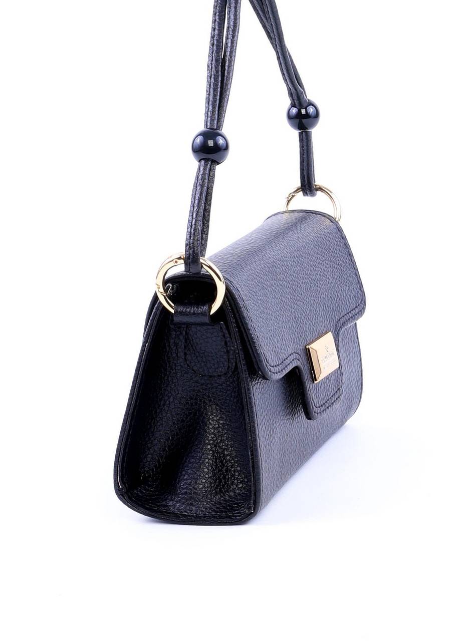 Bolsa Satchel Retangular com Alça Dupla - Preta BSI-6043 - PR