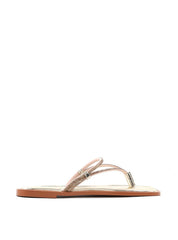 Rasteira Feminina com Tiras e Strass SDI-12242 - AU