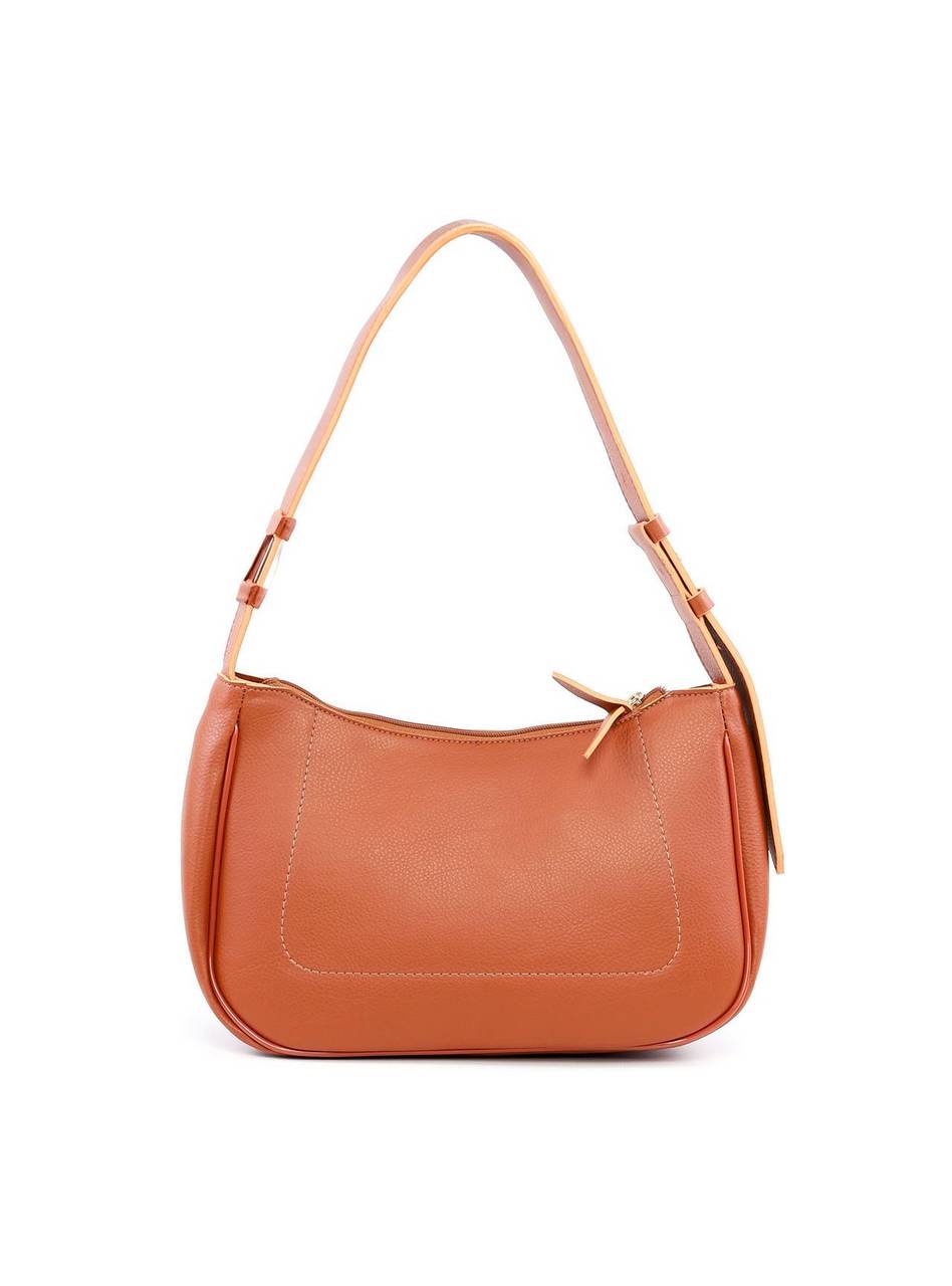 Bolsa Hobo de Mão com Costuras - Castor BSI-6203 - CS