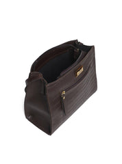 Bolsa Tote Transversal com Ziper - Cacau BSI-5052 - CA