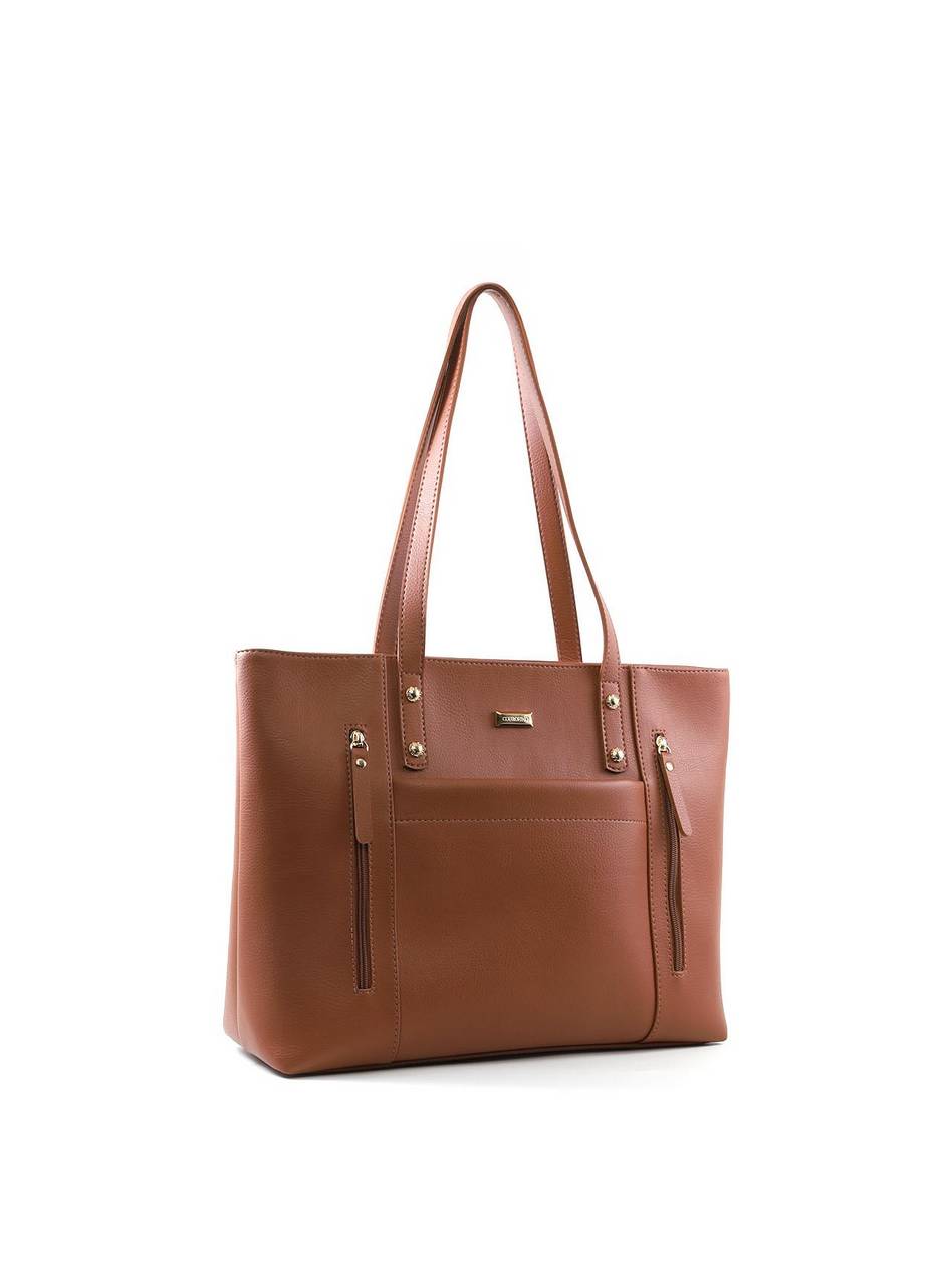 Bolsa Shopper Grande com Três Bolsos Frontais BSI-6495 - CS