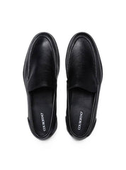 Sapato Casual Mocassim Couro - Preta SP-11628 - PR