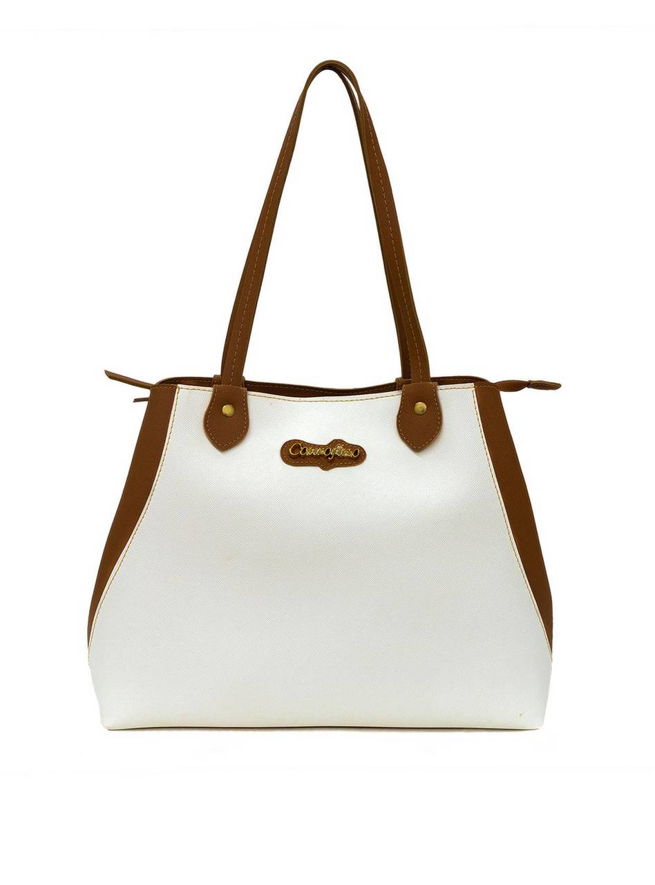 Bolsa Shopper Média Tiracolo Simples Branca BSI-5119 - BR