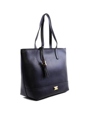 Bolsa Shopper Grande com Costura e Barbicacho - Preta BSI-6215 - PR