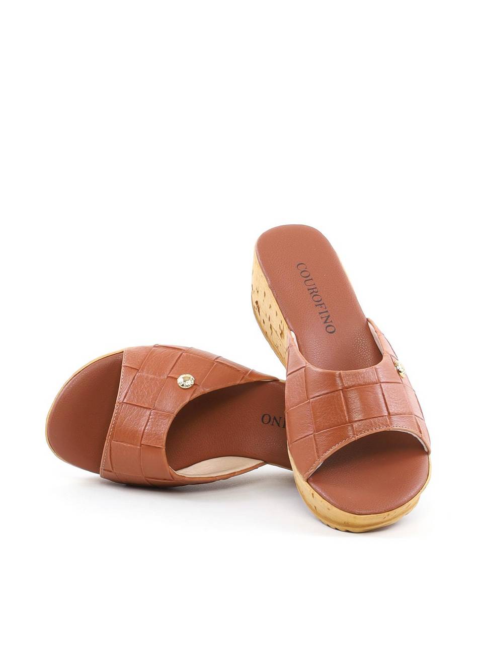 Tamanco Anabela em Tressê - Castor SDI-12174 - CS